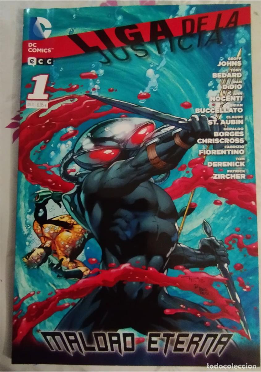 C&oacute;mics: LA LIGA DE LA JUSTICIA MALDAD ETERNA TOMO 1 DC ECC - Foto 1