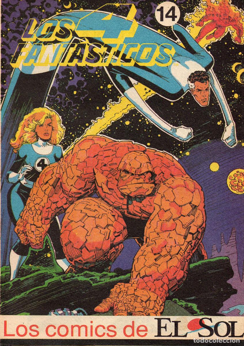 C&oacute;mics: Los comics de EL SOL-14 (Los 4 fant&aacute;sticos) - Foto 1