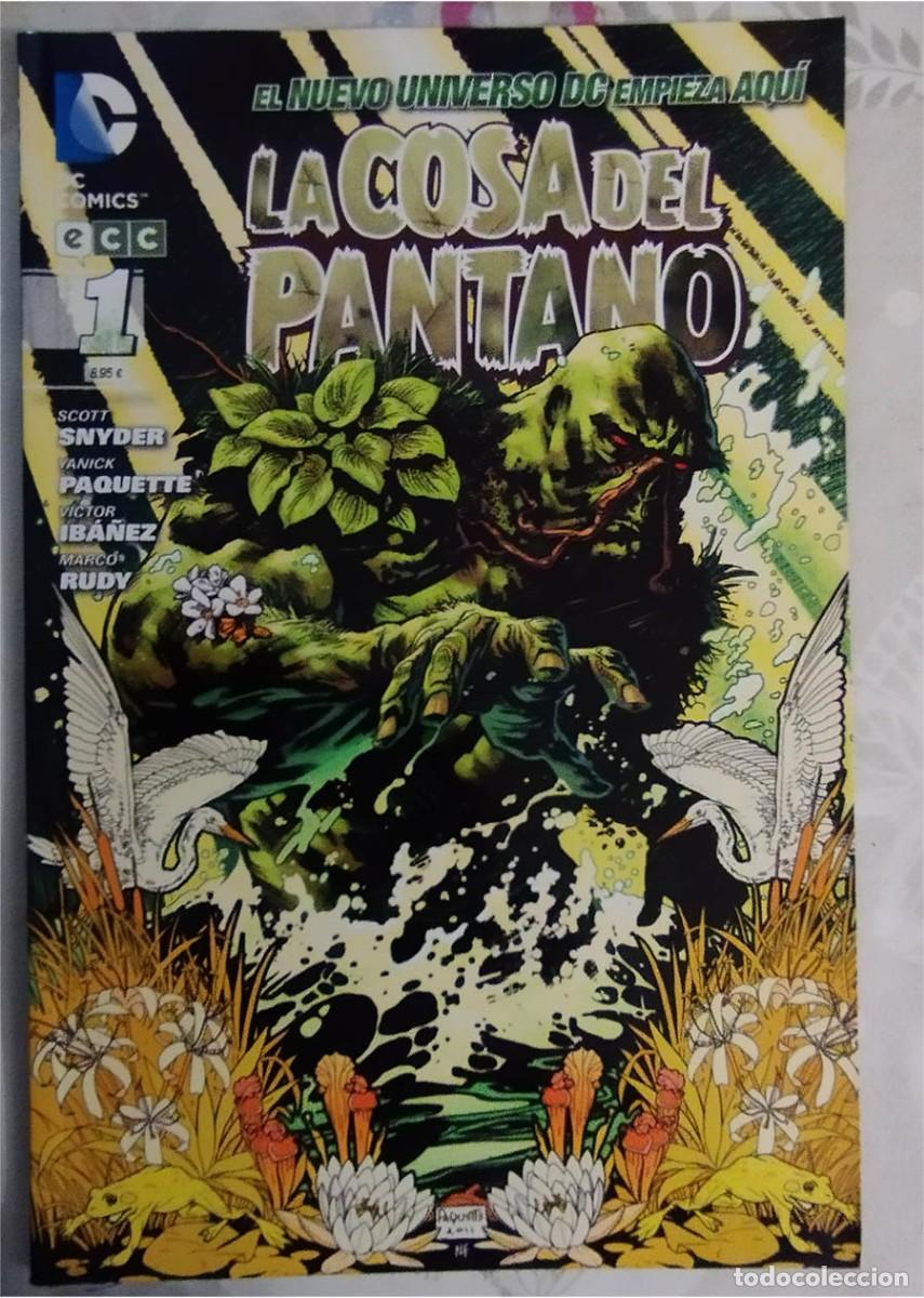 C&oacute;mics: LA COSA DEL PANTANO TOMO 1 NUEVO UNIVERSO DC COMIC ECC - Foto 1