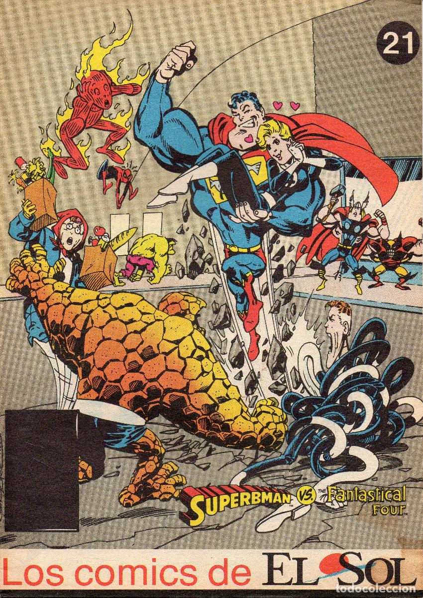 C&oacute;mics: Los comics de EL SOL-21 (Superbman VS.The Fantastical Four) - Foto 1