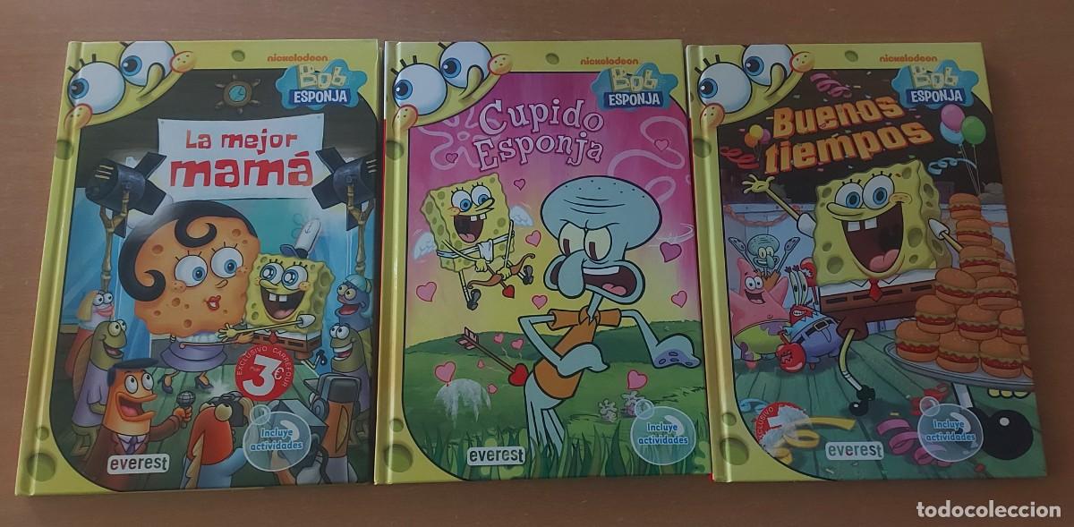 C&oacute;mics: 5 comics BOB ESPONJA EVEREST y LIBRO HISTORIAS DE FONDO BIKINI - Foto 2