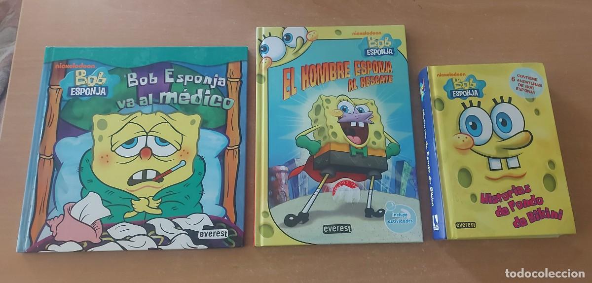 C&oacute;mics: 5 comics BOB ESPONJA EVEREST y LIBRO HISTORIAS DE FONDO BIKINI - Foto 3