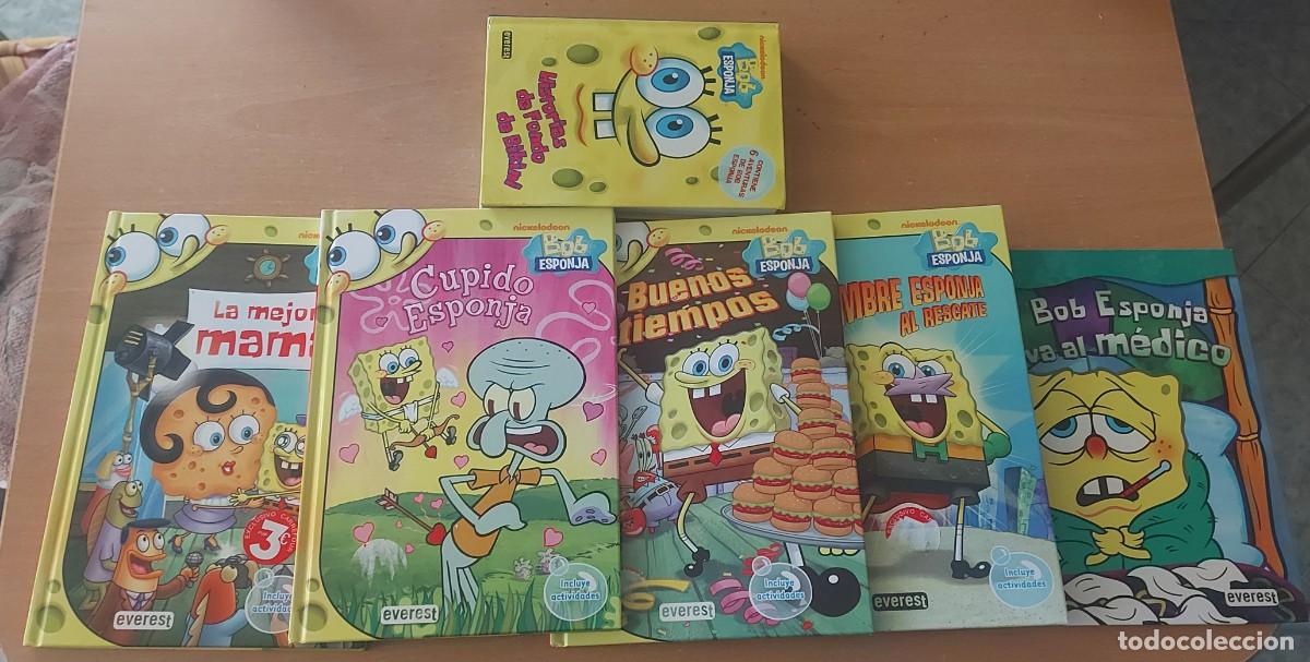 C&oacute;mics: 5 comics BOB ESPONJA EVEREST y LIBRO HISTORIAS DE FONDO BIKINI - Foto 1