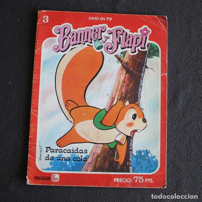 C&oacute;mics: BANNER Y FLAPI 3 PARACAIDAS DE UNA COLA, EDICIONES FHER - Foto 1