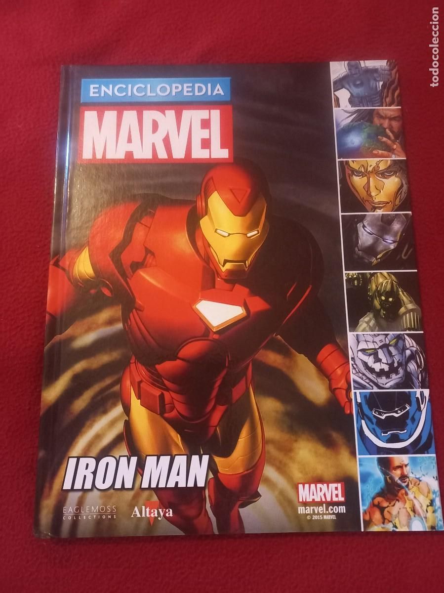 C&oacute;mics: ENCICLOPEDIA MARVEL - IRON MAN - ED. ALTAYA - CARTONE - Foto 1