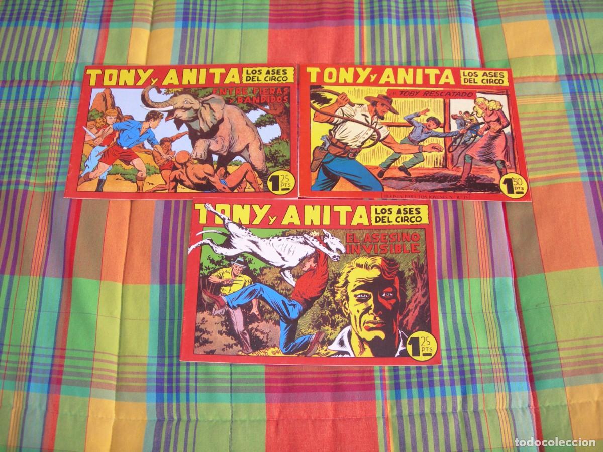 C&oacute;mics: TONY Y ANITA - LOS ASES DEL CIRCO / COMIC&acute;S / 7 EJEMPLARES / NUEVOS - Foto 2