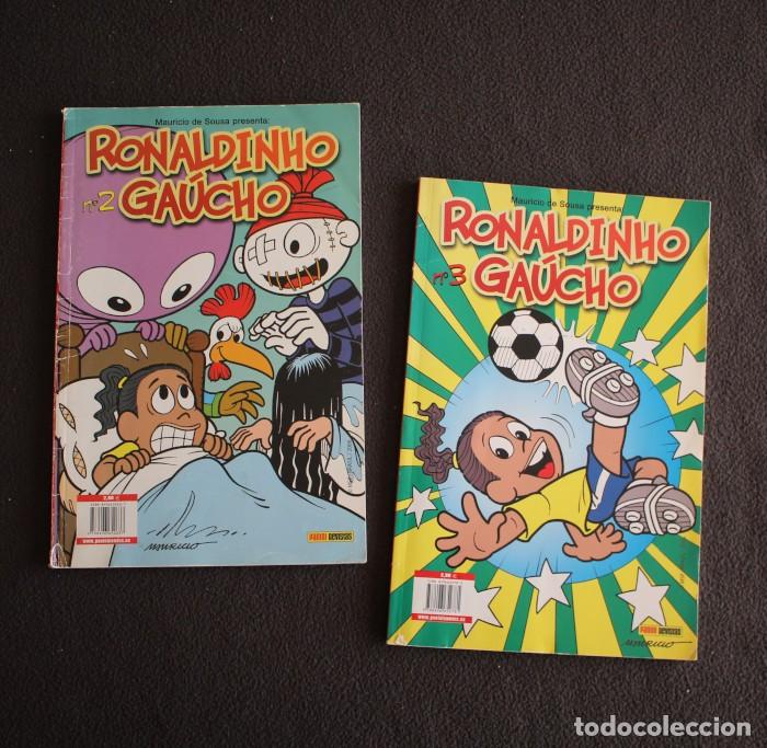 C&oacute;mics: LOTE 2 COMICS RONALDINHO GAUCHO PANINI COMICS 2 3 - Foto 1
