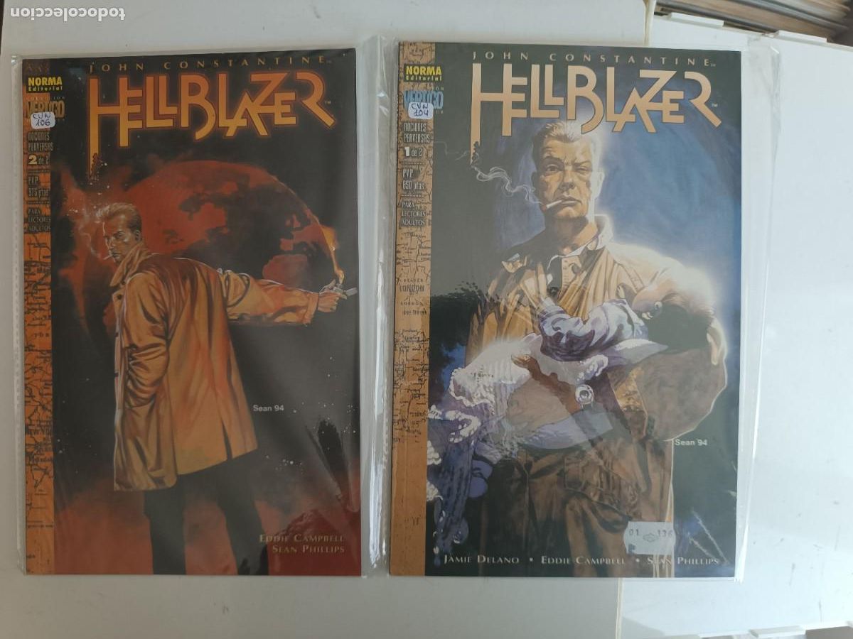 C&oacute;mics: HELLBLAZER NOCIONES PERVERSAS COMPLETA NORMA - Foto 1