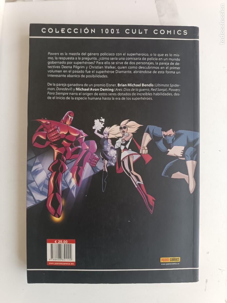 C&oacute;mics: POWERS PARA SIEMPRE CULT COMICS CARTONE NORMA - Foto 3
