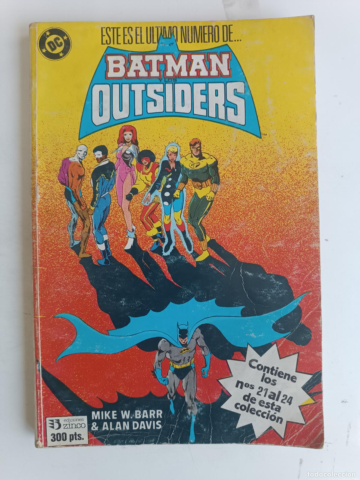 C&oacute;mics: BATMAN Y LOS OUTSIDERS 21 AL 24 ZINCO - Foto 1
