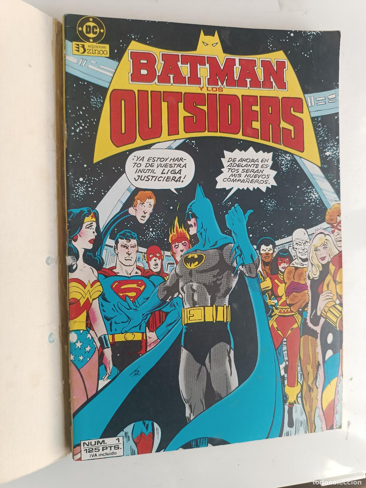C&oacute;mics: BATMAN Y LOS OUTSIDERS 1 AL 5 ZINCO - Foto 1