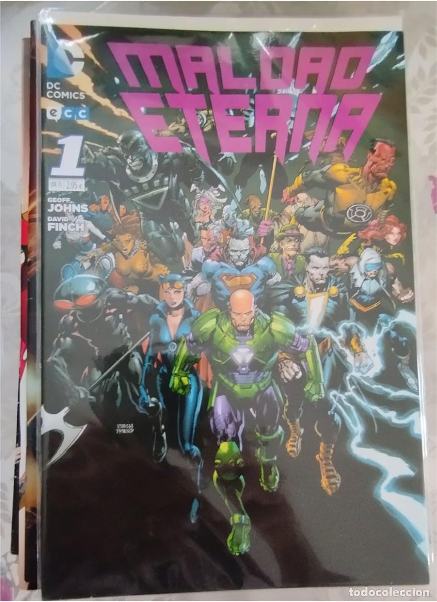 C&oacute;mics: MALDAD ETERNA N.&ordm; 1 GEOFF JOHNS DAVID EINCH DC COMICS ECC GRAPA EN SU BLISTER - Foto 1