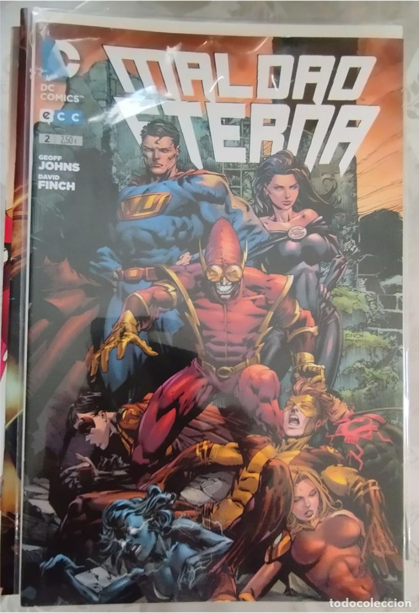 C&oacute;mics: MALDAD ETERNA N.&ordm; 2 GEOFF JOHNS DAVID EINCH DC COMICS ECC GRAPA EN SU BLISTER - Foto 1