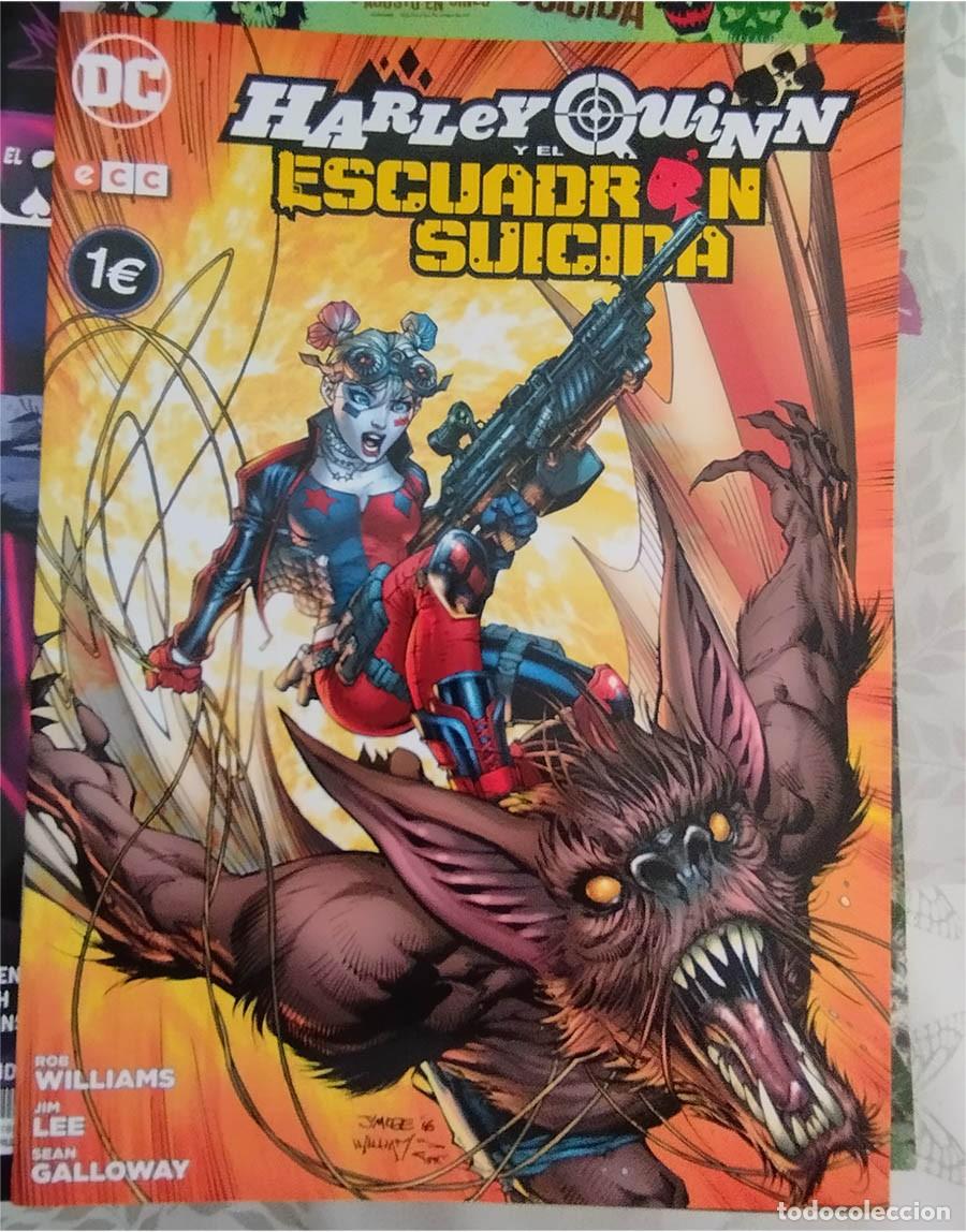 C&oacute;mics: HARLEY QUINN Y EL ESCUADRON SUICIDA ROB WILLIAMS J. LEE DC ECC GRAPA - Foto 1