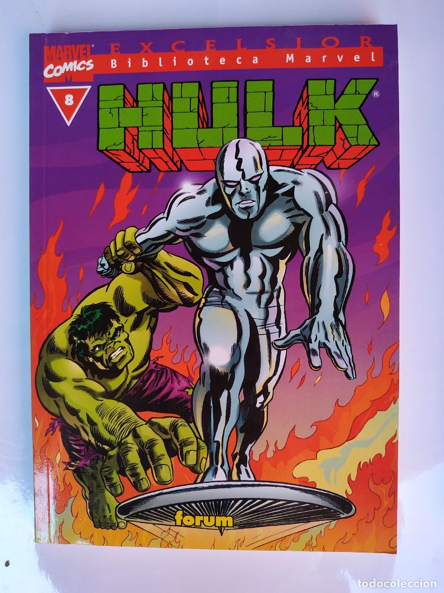 C&oacute;mics: COMIC BIBLIOTECA MARVEL - HULK - NUMERO 8 - COMICS FORUM - Foto 1