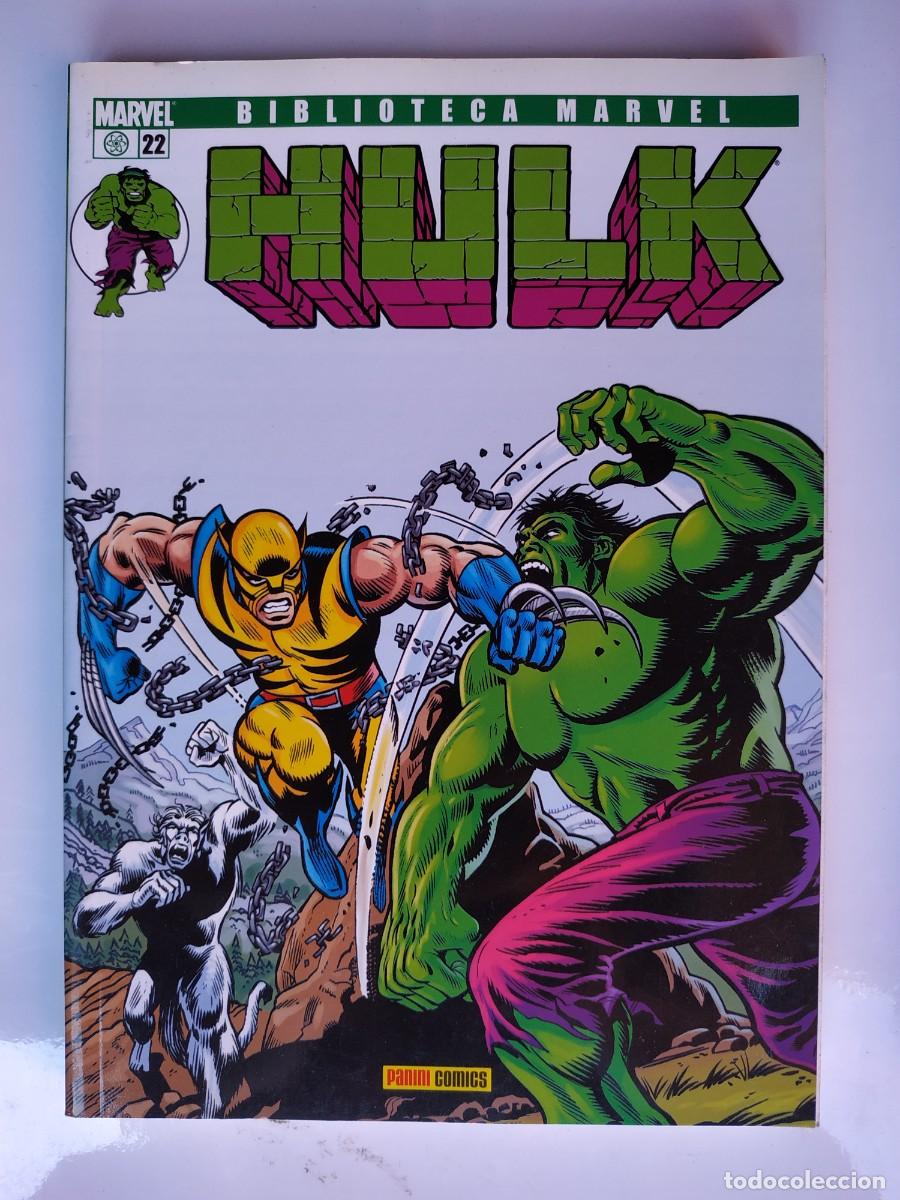 C&oacute;mics: COMIC BIBLIOTECA MARVEL - HULK - NUMERO 22 - PANINI COMICS - Foto 1