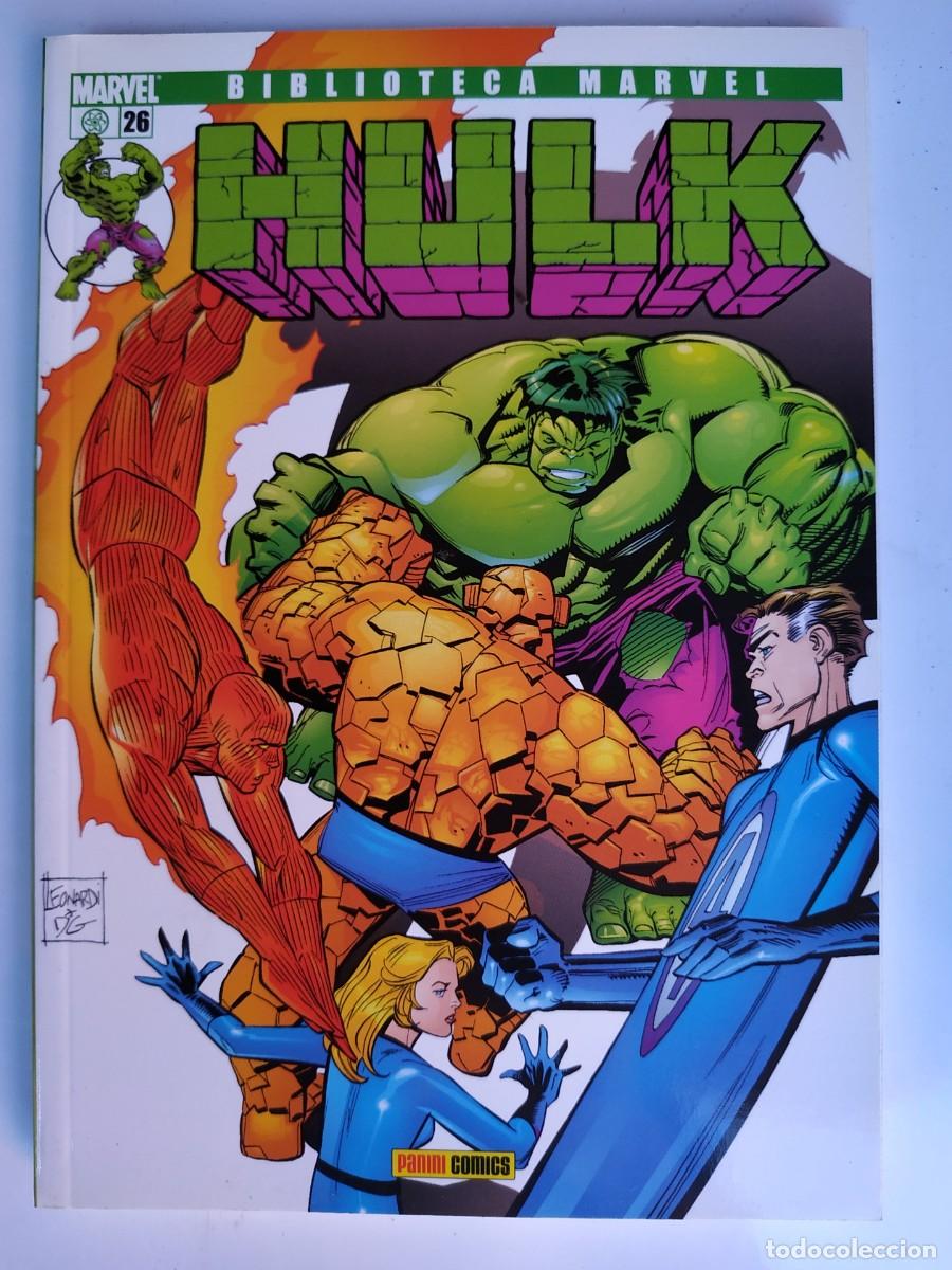 C&oacute;mics: COMIC BIBLIOTECA MARVEL - HULK - NUMERO 26 - PANINI COMICS - Foto 1