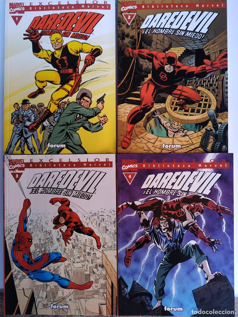 C&oacute;mics: COMICS BIBLIOTECA MARVEL - DAREDEVIL NUMEROS 1 - 2 - 3 - 4 - COMICS FORUM - Foto 1