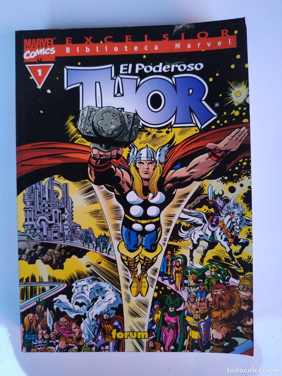C&oacute;mics: COMIC BIBLIOTECA MARVEL EL PODEROSO THOR NUMERO 1 - COMICS FORUM - Foto 1