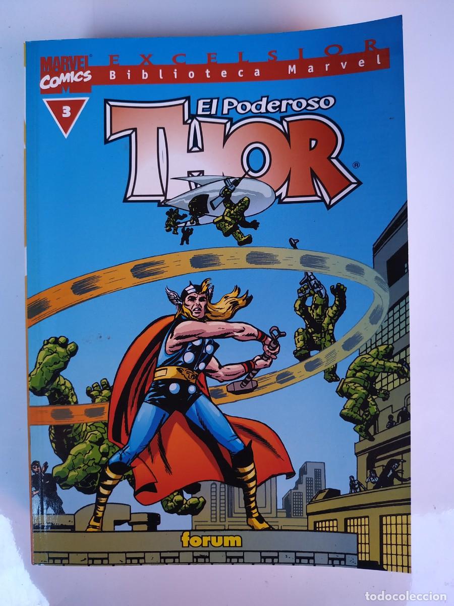 C&oacute;mics: COMIC BIBLIOTECA MARVEL EL PODEROSO THOR NUMERO 3 - COMICS FORUM - Foto 1
