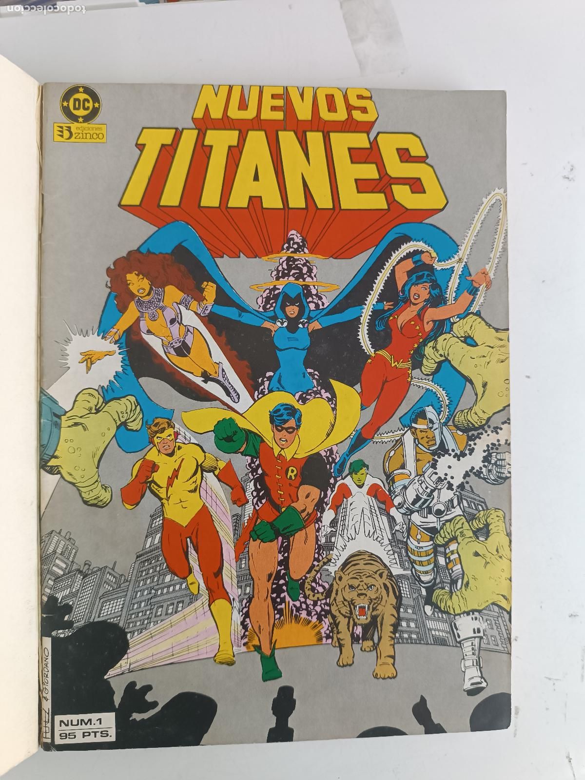C&oacute;mics: NUEVOS TITANES 1 AL 5 ZINCO - Foto 2