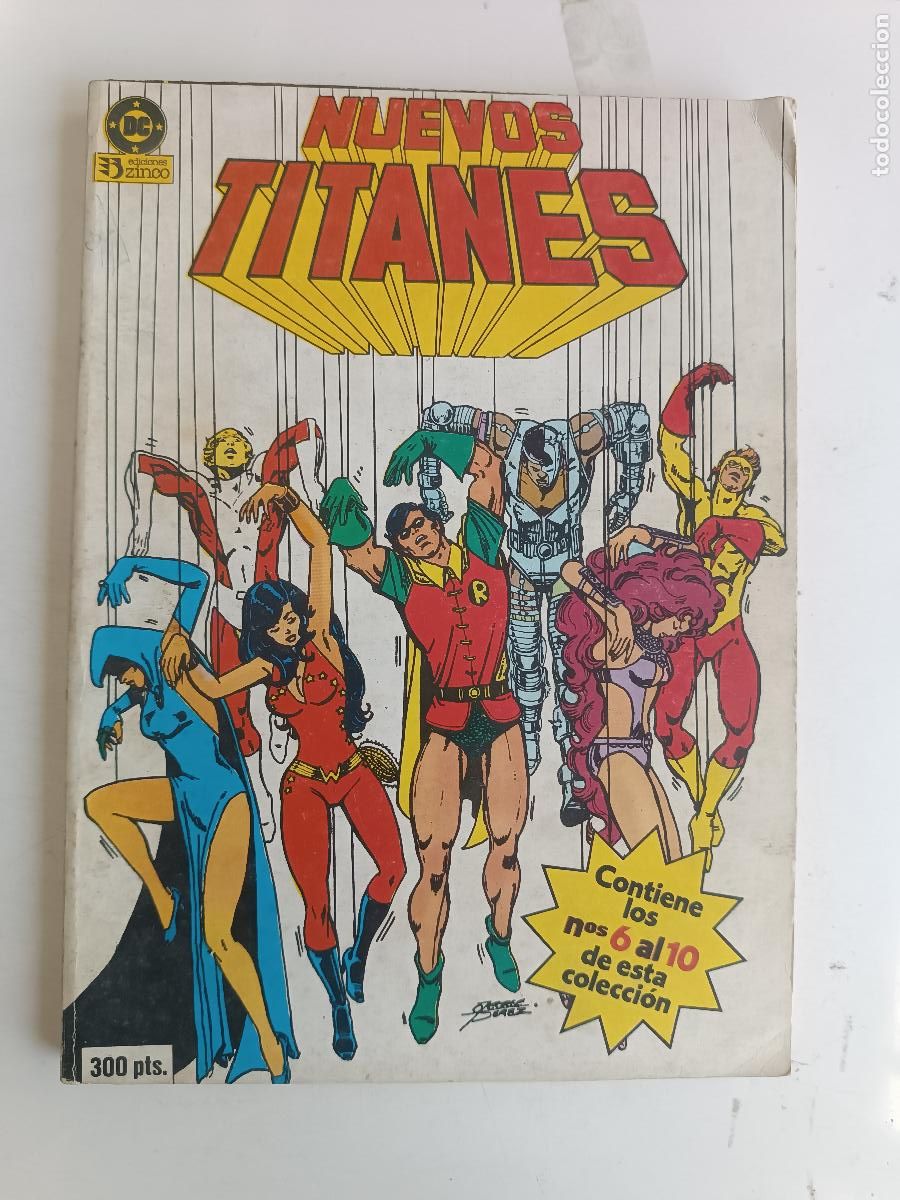 C&oacute;mics: NUEVOS TITANES 1 AL 5 ZINCO - Foto 1