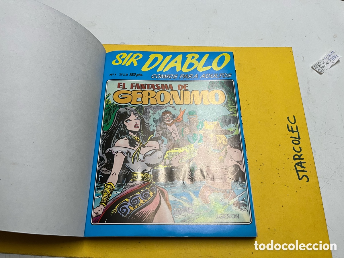 C&oacute;mics: SIR DIABLO - 1983 - 1 TOMO CON 4 NUMEROS - Foto 3