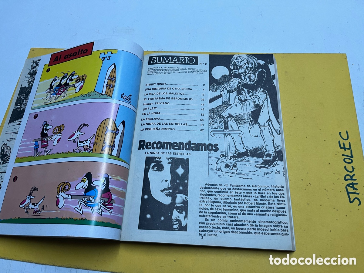 C&oacute;mics: SIR DIABLO - 1983 - 1 TOMO CON 4 NUMEROS - Foto 4