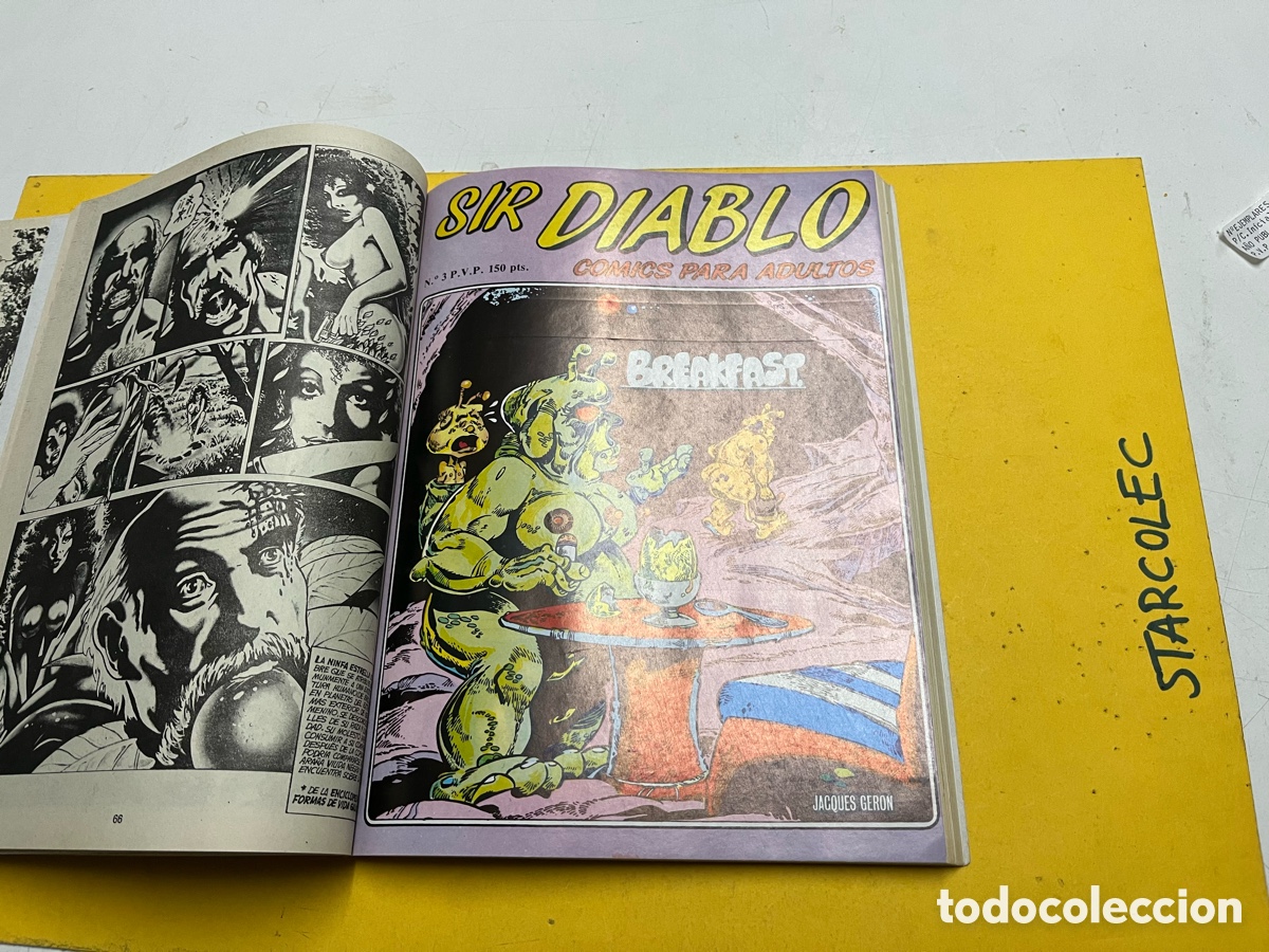 C&oacute;mics: SIR DIABLO - 1983 - 1 TOMO CON 4 NUMEROS - Foto 5