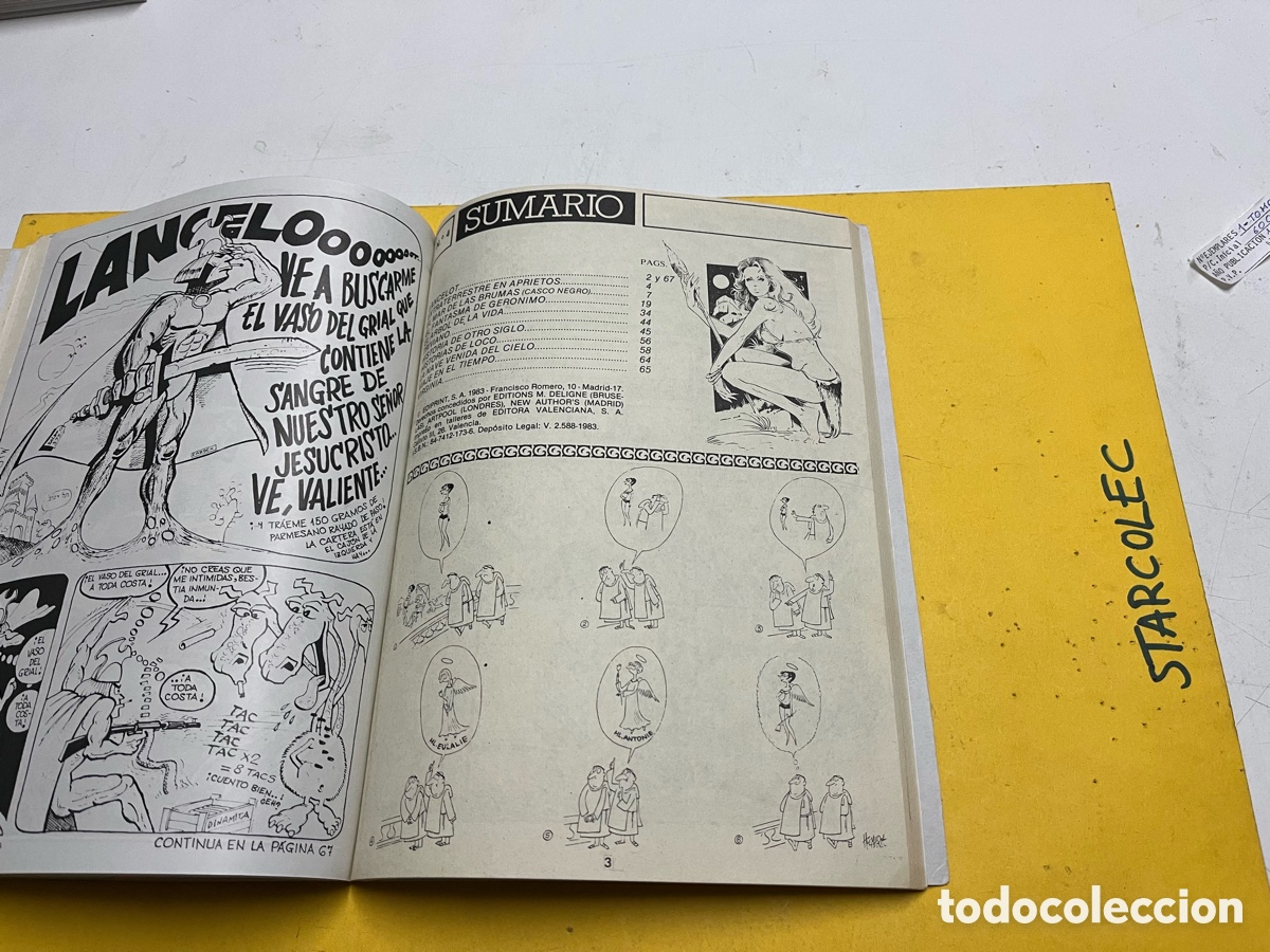 C&oacute;mics: SIR DIABLO - 1983 - 1 TOMO CON 4 NUMEROS - Foto 6