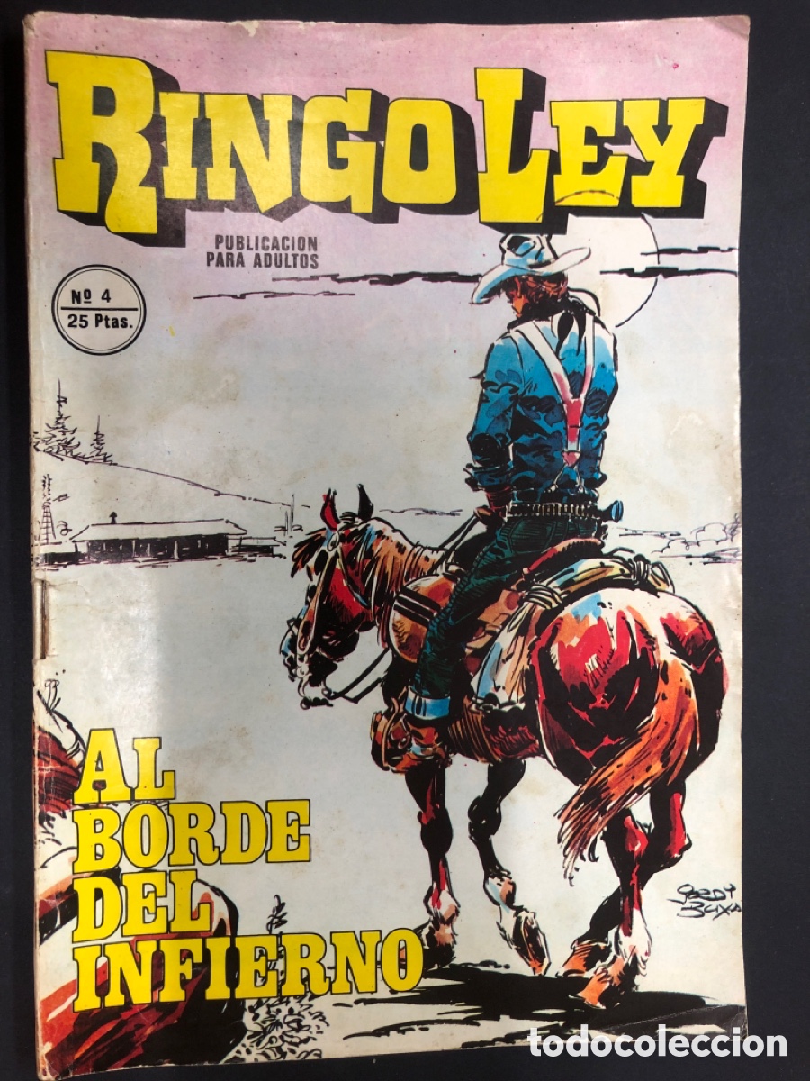 Fumetti: COMIC NOVELA GRAFICA RINGO LEY N&ordm; 4 EDITORIAL ALONSO