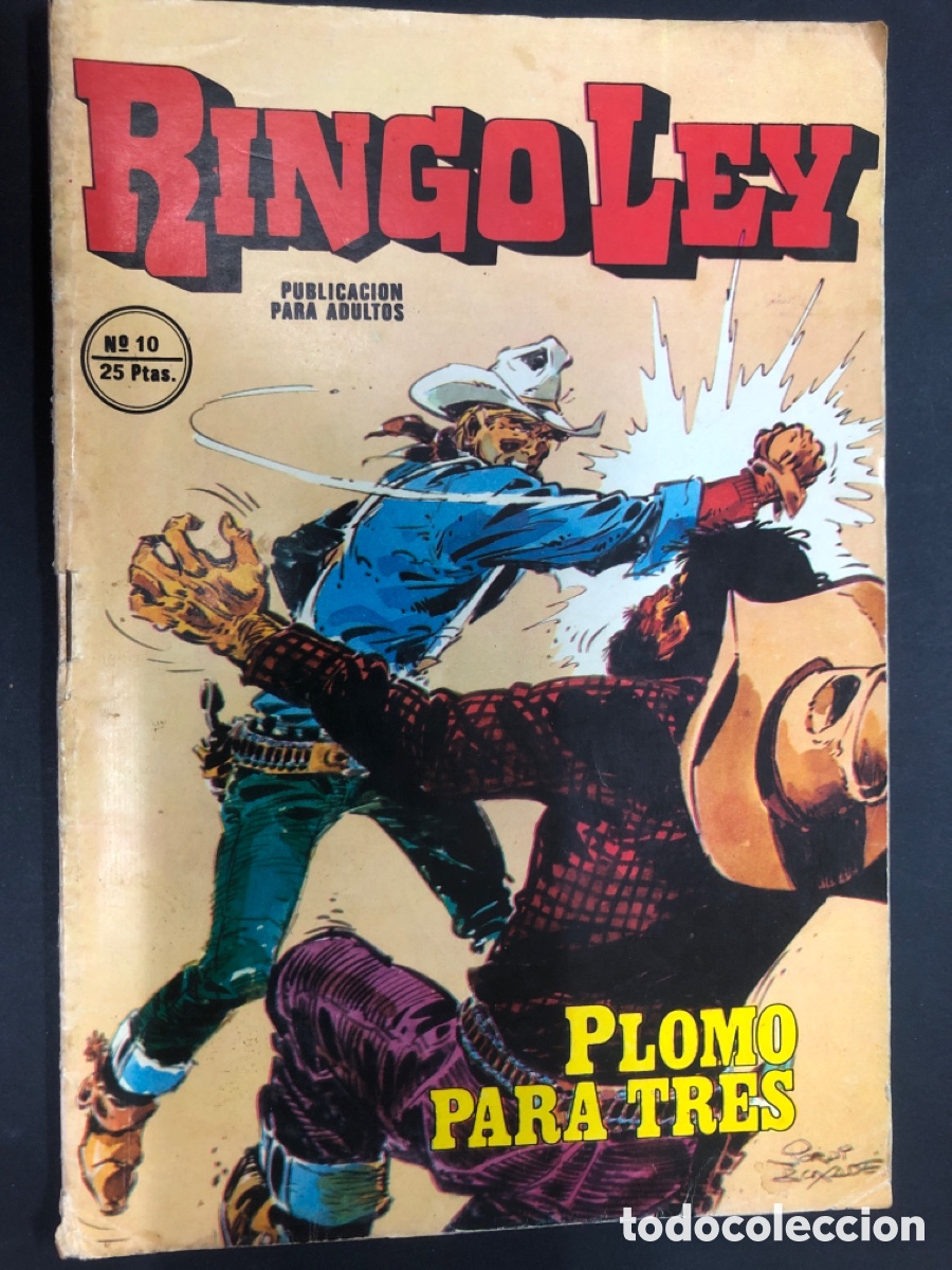 Fumetti: COMIC NOVELA GRAFICA RINGO LEY N&ordm; 10 EDITORIAL ALONSO