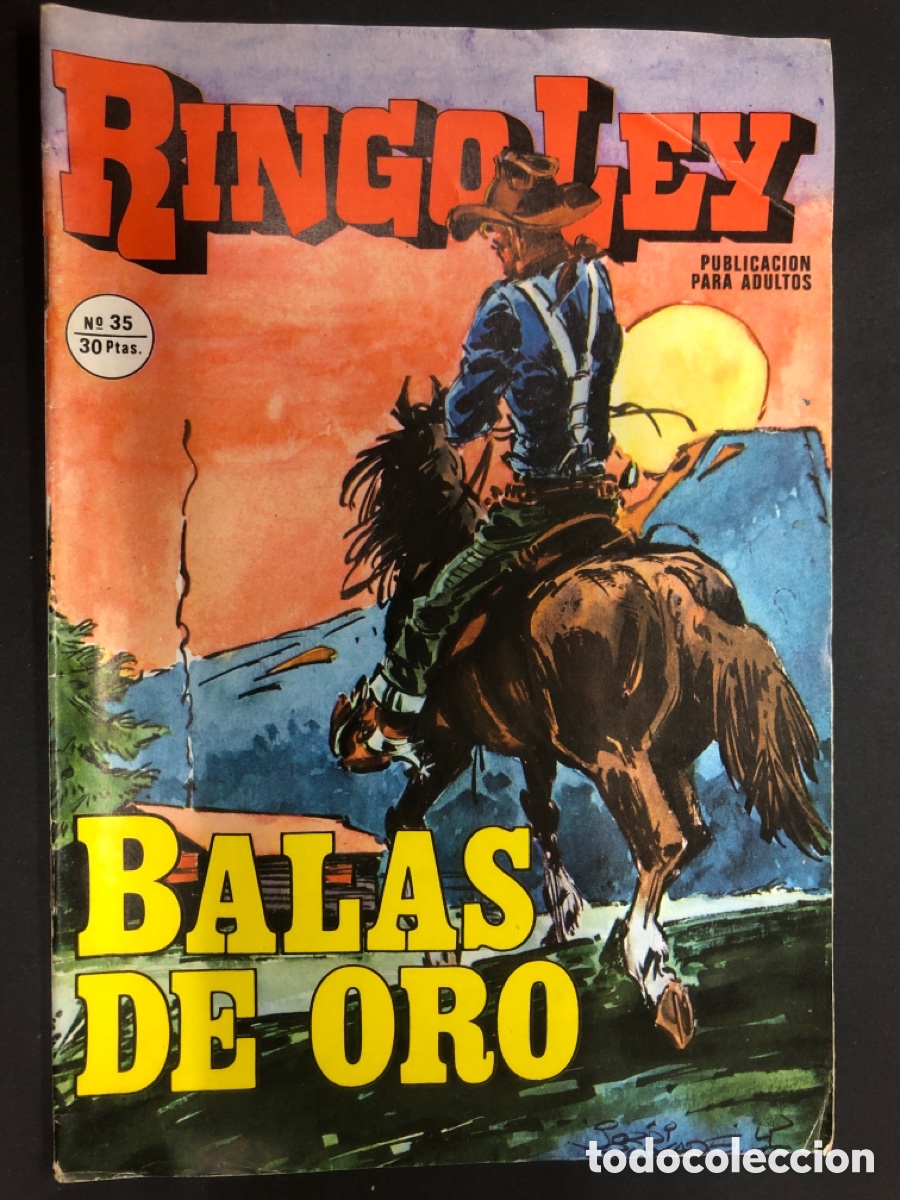 Fumetti: COMIC NOVELA GRAFICA RINGO LEY N&ordm; 35 EDITORIAL ALONSO