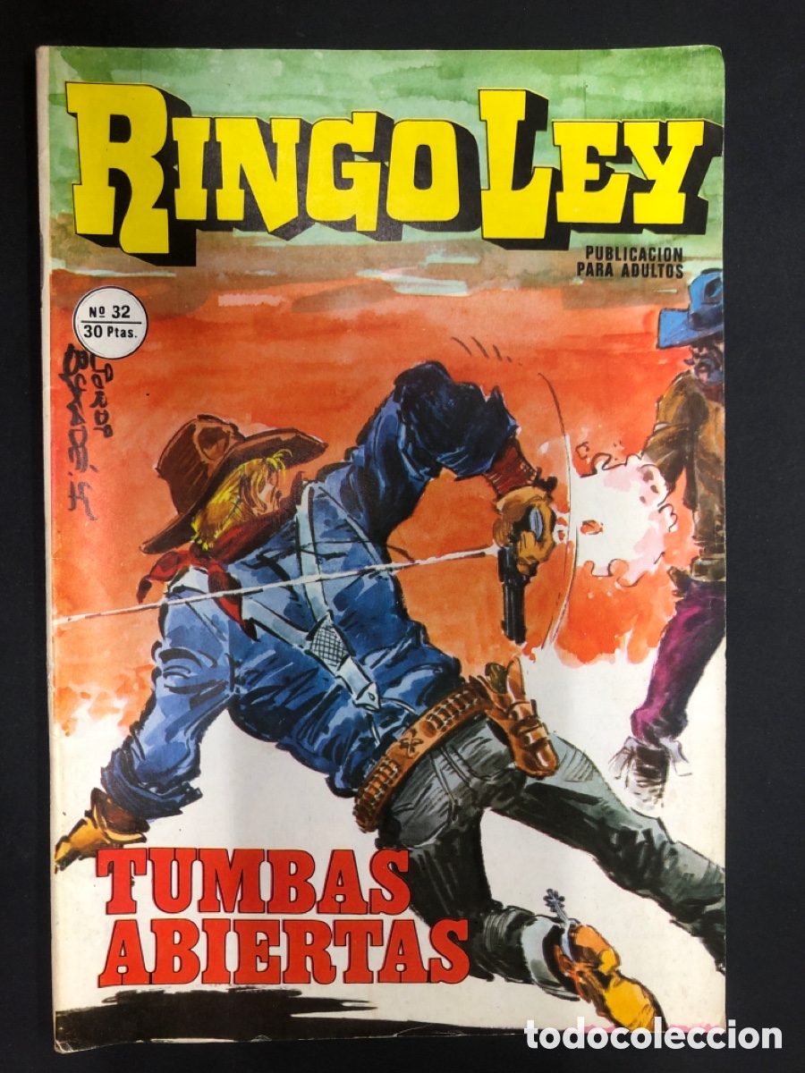 Fumetti: COMIC NOVELA GRAFICA RINGO LEY N&ordm; 32 EDITORIAL ALONSO