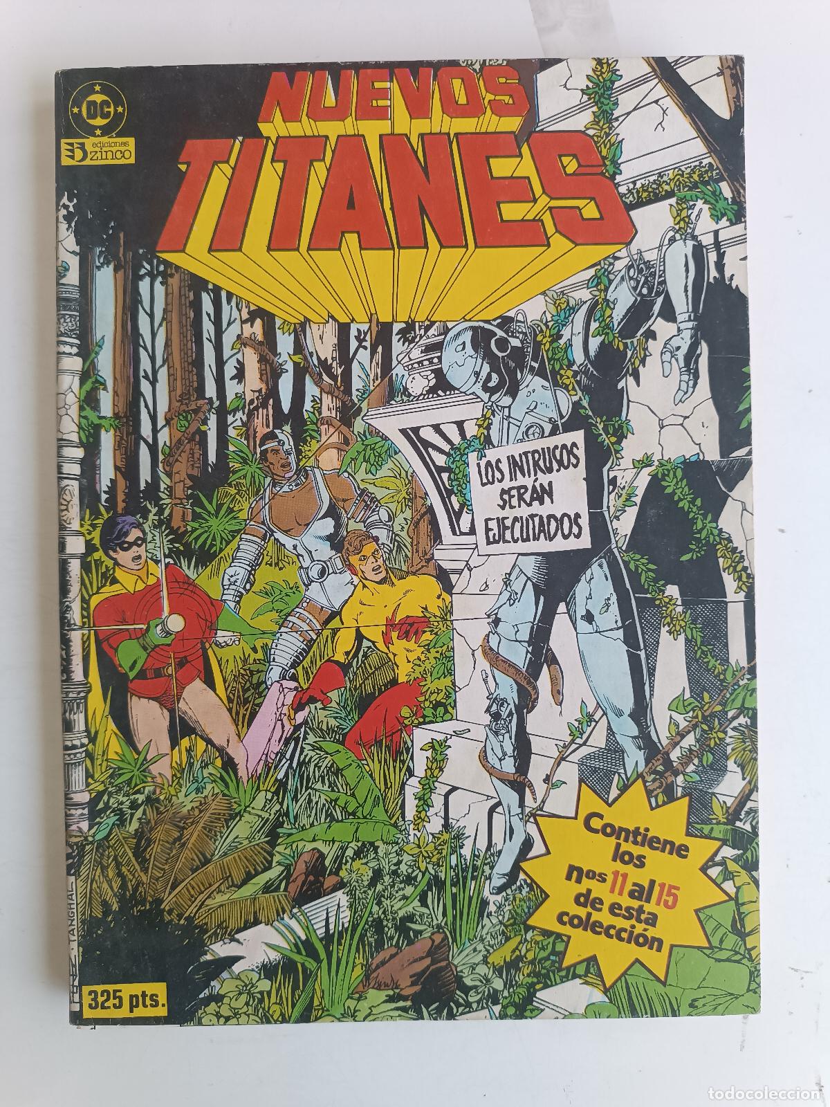 C&oacute;mics: NUEVOS TITANES 11 AL 15 ZINCO - Foto 1
