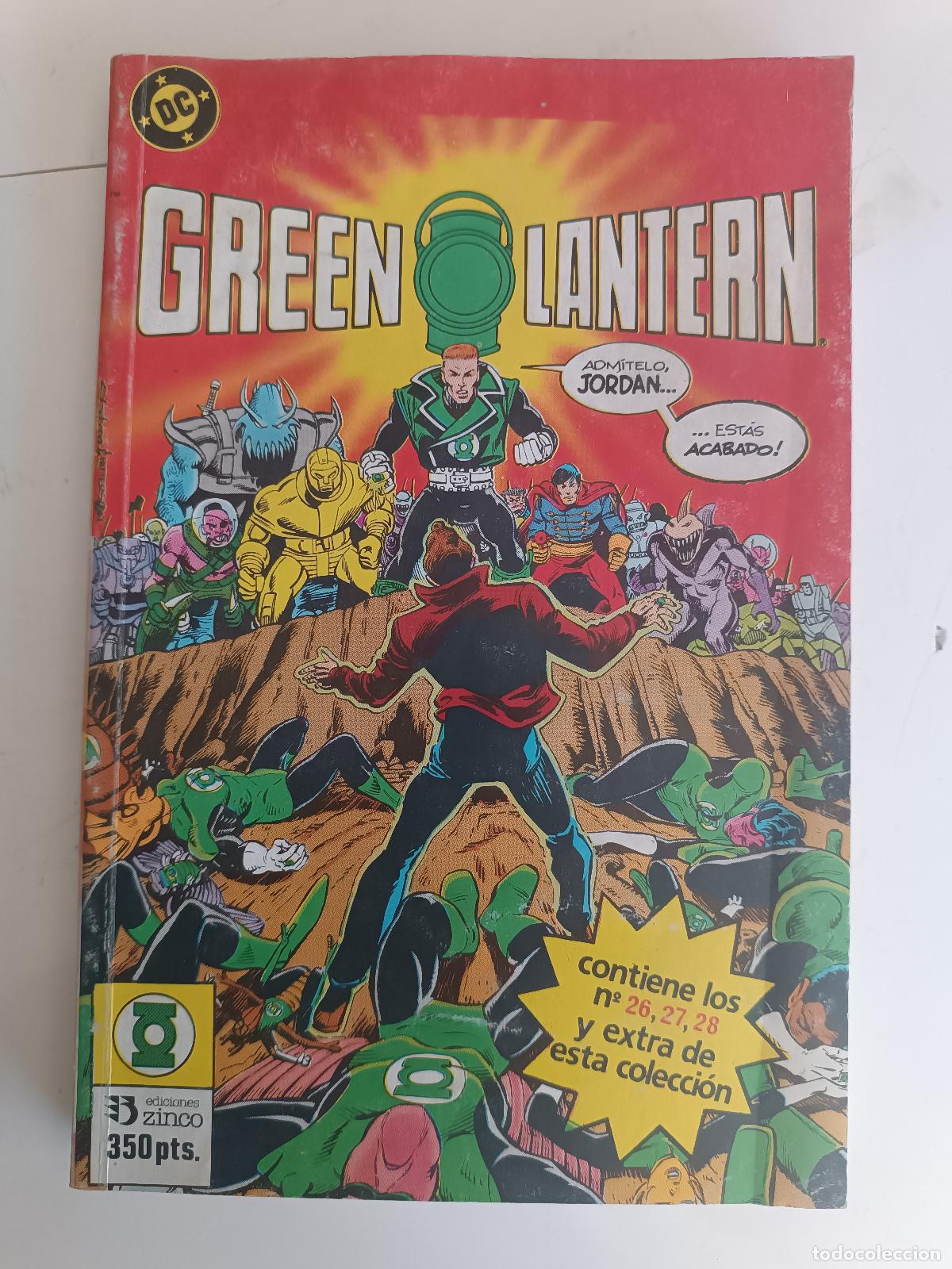 C&oacute;mics: GREEN LANTERN 26-27-28 Y EXTRA DE LA COLECCION ZINCO - Foto 1