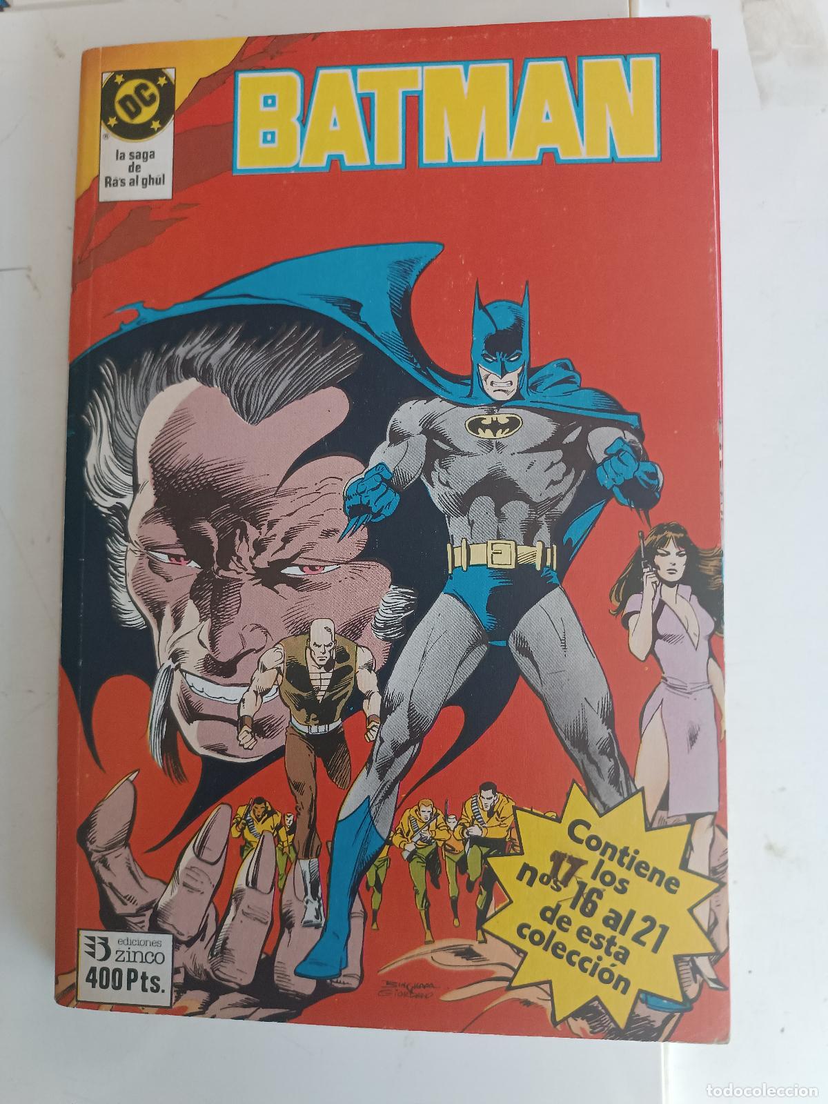 C&oacute;mics: BATMAN 17 AL 21 segunda EDICI&Oacute;N ZINCO - Foto 1