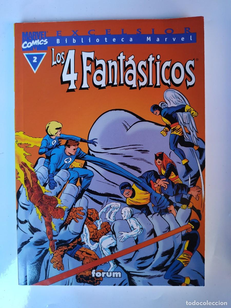 C&oacute;mics: COMIC BIBLIOTECA MARVEL LOS 4 FANTASTICOS NUMERO 2 - COMICS FORUM - Foto 1