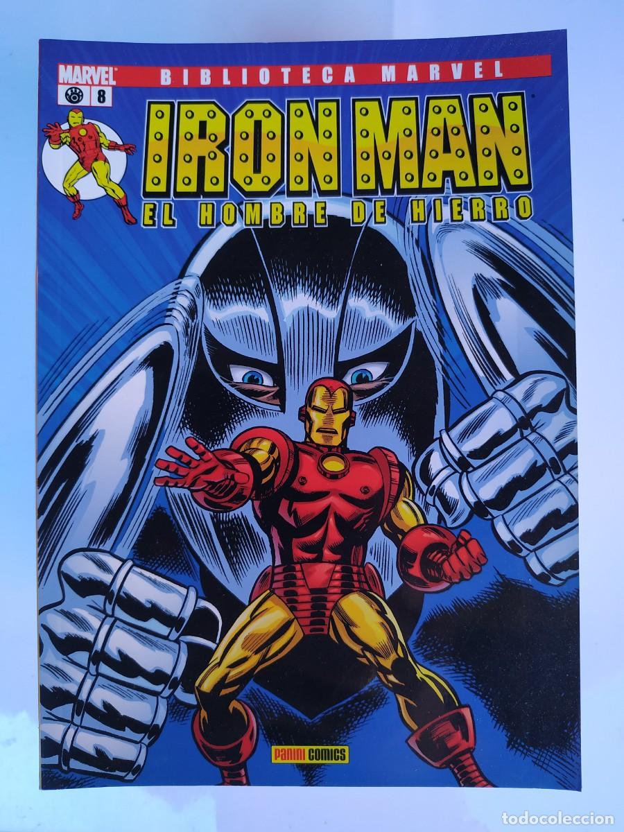 C&oacute;mics: COMIC BIBLIOTECA MARVEL IRON MAN NUMERO 8 - PANINI COMICS - Foto 1