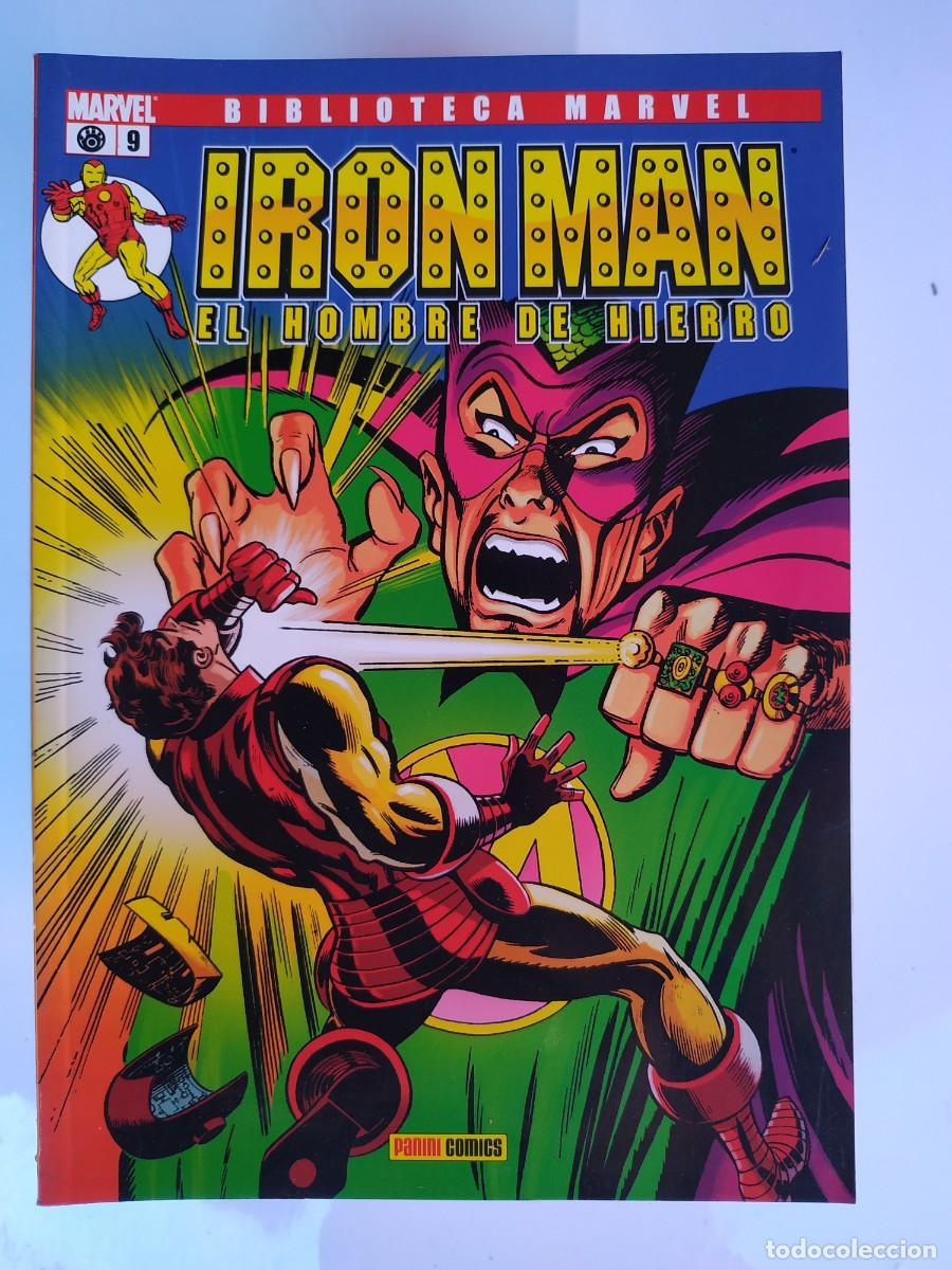 C&oacute;mics: COMIC BIBLIOTECA MARVEL IRON MAN NUMERO 9 - PANINI COMICS - Foto 1