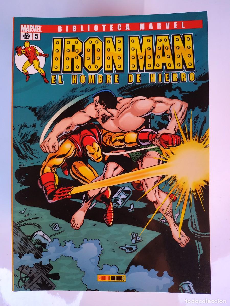 C&oacute;mics: COMIC BIBLIOTECA MARVEL IRON MAN NUMERO 5 - PANINI COMICS - Foto 1
