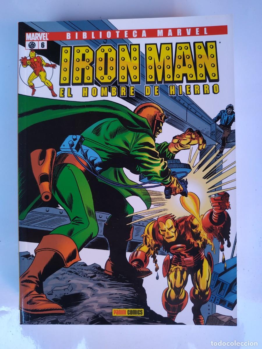 C&oacute;mics: COMIC BIBLIOTECA MARVEL IRON MAN NUMERO 6 - PANINI COMICS - Foto 1