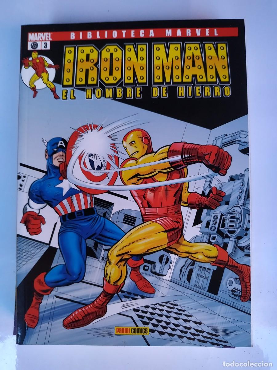 C&oacute;mics: COMIC BIBLIOTECA MARVEL IRON MAN NUMERO 3 - PANINI COMICS - Foto 1
