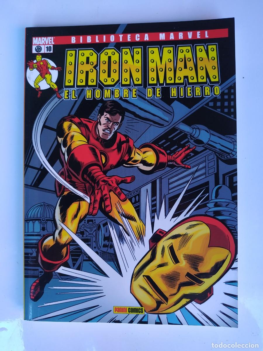 C&oacute;mics: COMIC BIBLIOTECA MARVEL IRON MAN NUMERO 10 - PANINI COMICS - Foto 1