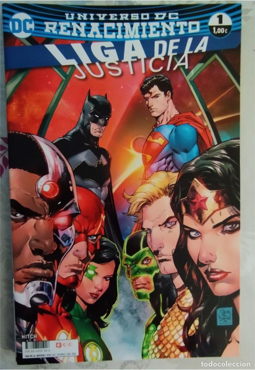 C&oacute;mics: LIGA DE LA JUSTICIA TOMO 1 RUSTICA DC UNIVERSO RENACIMIENTO ECC - Foto 1