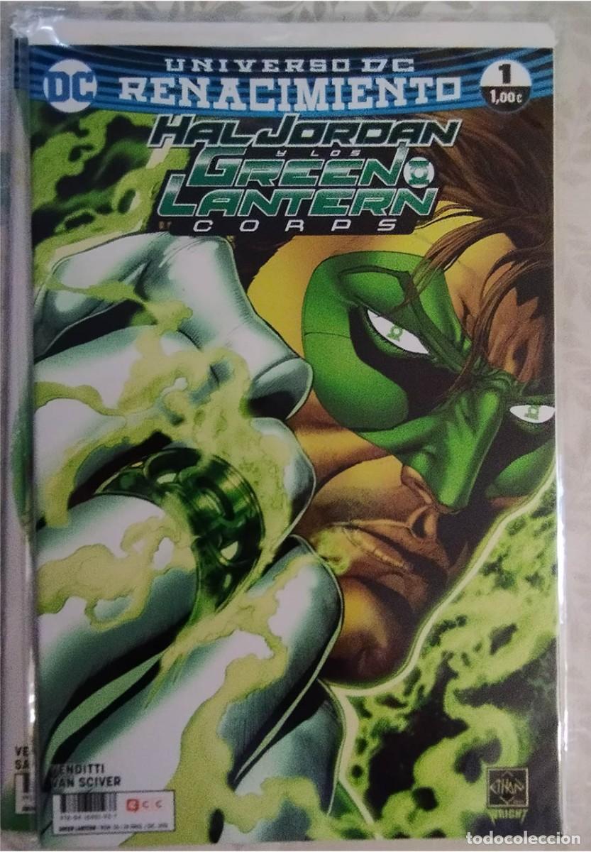 C&oacute;mics: HAL JORDAN Y LOS GREEN LANTERN CORPS 1 DC UNIVERSO RENACIMIENTO ECC EN BLISTER - Foto 1