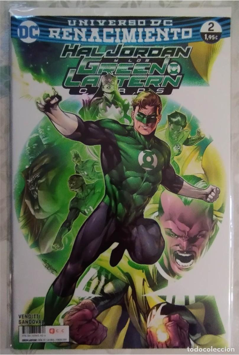 C&oacute;mics: HAL JORDAN Y LOS GREEN LANTERN CORPS 2 DC UNIVERSO RENACIMIENTO ECC EN BLISTER - Foto 1