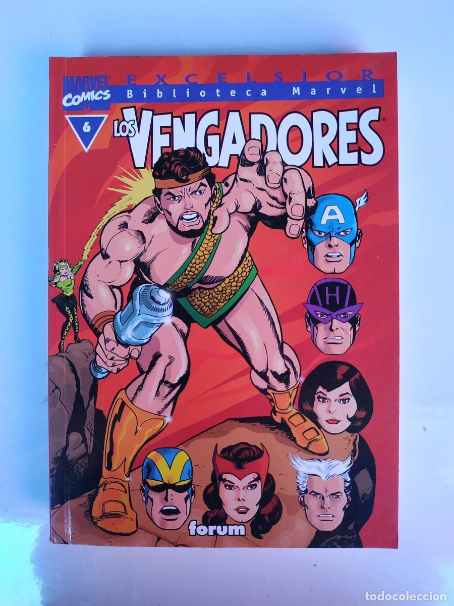 C&oacute;mics: COMIC BIBLIOTECA MARVEL LOS VENGADORES NUMERO 6 - COMICS FORUM - Foto 1