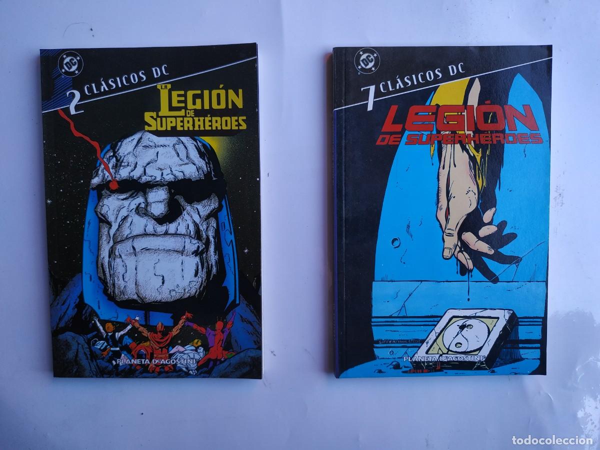 C&oacute;mics: LOTE COMICS CLASICOS DC LEGION DE SUPERHEROES - NUMEROS 2 Y 7 - Foto 1