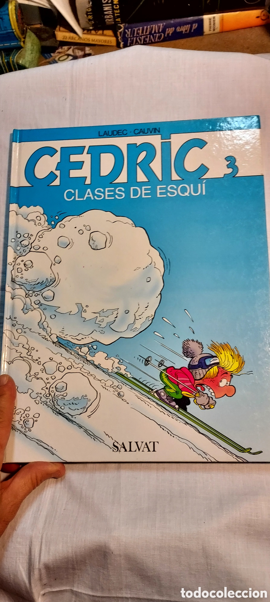 C&oacute;mics: CEDRIC TOMOS 3 Y 4.LAUDEC CAUVIN.SALVAT 2002 - Foto 2